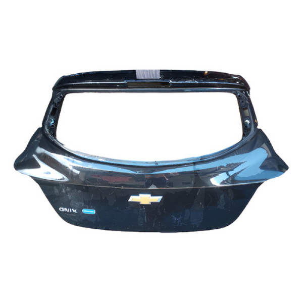 Porta Traseira Tampa Onix Hatch 2013 Á 2019 Original Preto