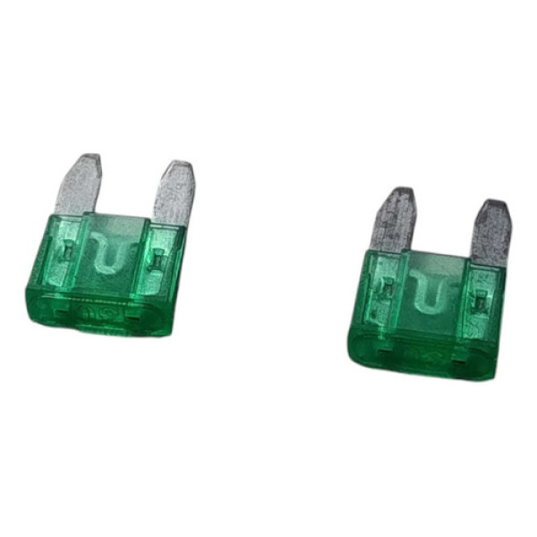 Kit C/ 2 Modulo Mini Fusíveis 30 (verde)