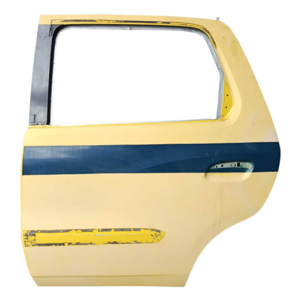 Porta Traseira Esquerda Spin 2013 A 2016 Traseira Esquerdo Amarelo