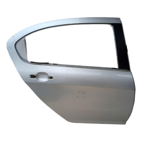 Porta Traseira Direita Peugeot 408 2011 A 2015
