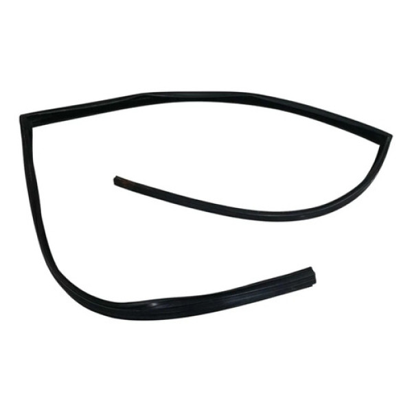 Borraacha Canaleta Vidro Porta Tras Esq New Civic 2007 ~1 Preto