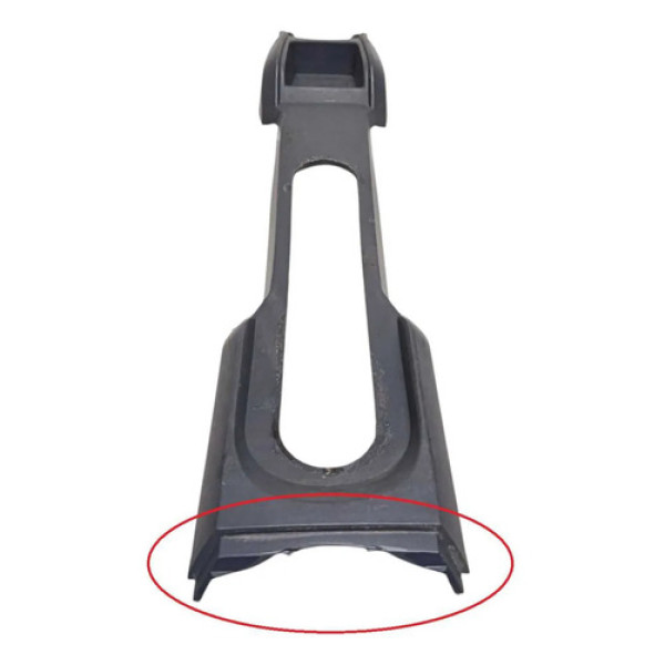 Moldura Console Central Porta-copos Siena 08 A 12 ~ Detalhe Cinza