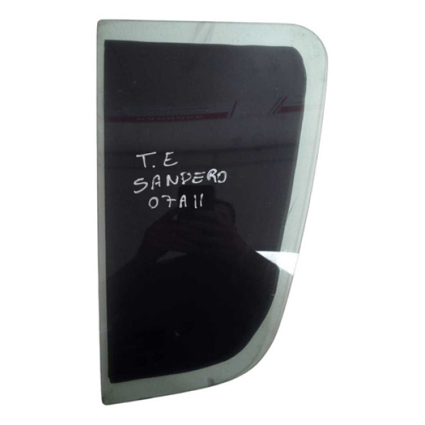 Vidro Fixo Vigia Traseiro Esquerdo Sandero 2007 A 2014