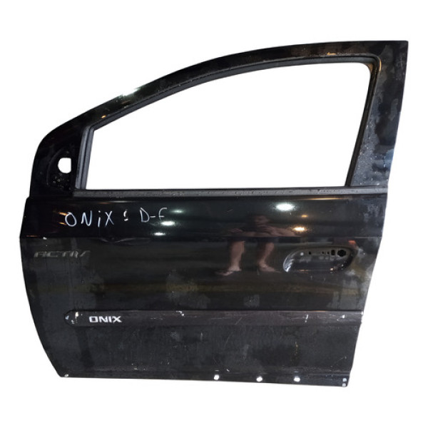 Porta Dianteira Esquerda Onix Prisma Activ 2013 A 2019 Dianteira Esquerda Preto