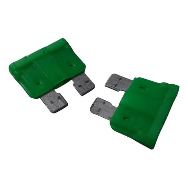 Kit C/ 2 Fusíveis 30 (verde)