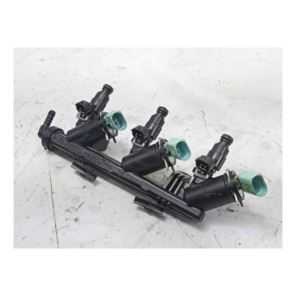 Flauta Bico Injeto Vw Up 1.0 3cc I-motion 2013 À 2016 Cx135