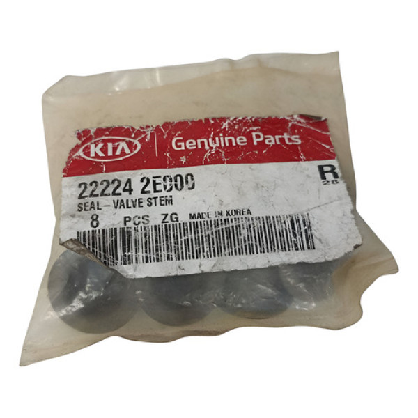 Jogo 8 Retentor Válvulas Kia Cerato 2012 A 2019 222242e000