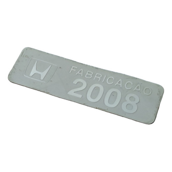 Etiqueta Ano Fabricação Honda New Civic 2008 Cx064