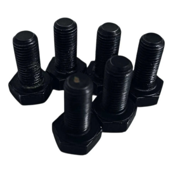 Jogo 6 Parafuso + Flange Volante Cremalheira Motor Uno 1994 1
