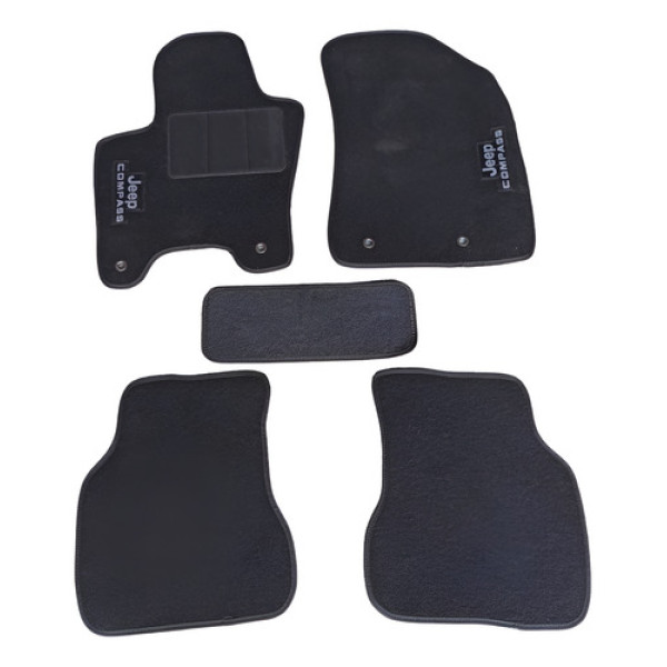 Jogo Tapete 5 Peças Jeep Compass 2017 À 2023 ~regi