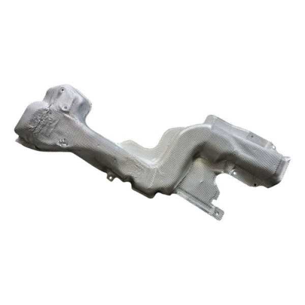 Defletor Protetor Escapamento Abafador Traseir Aircross 2018 Prateado