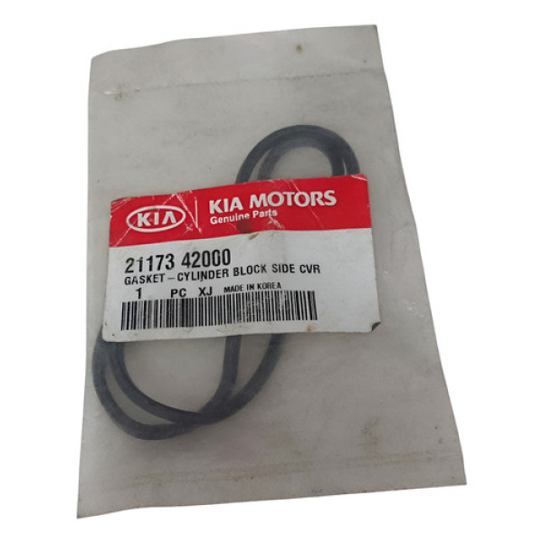 Junta Tampa Lateral Bloco Hyundai Orig. H-100, Terracan