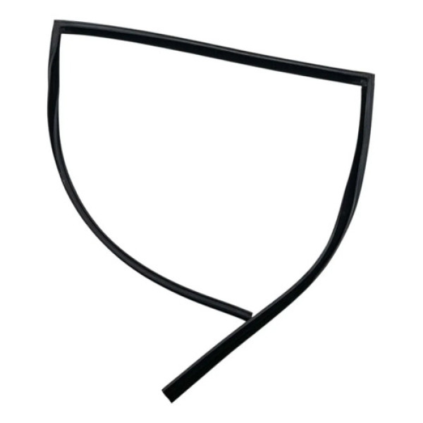 Borracha Canaleta Vidro Traseira Direita City 2010 A 2014 Preto