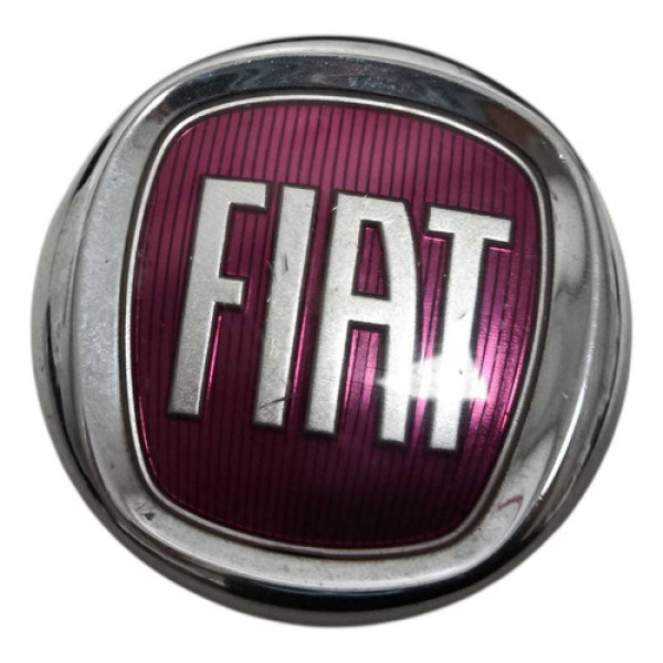 Emblema Dianteiro Escudo Uno Vivace 2014 A 2016 Prateado