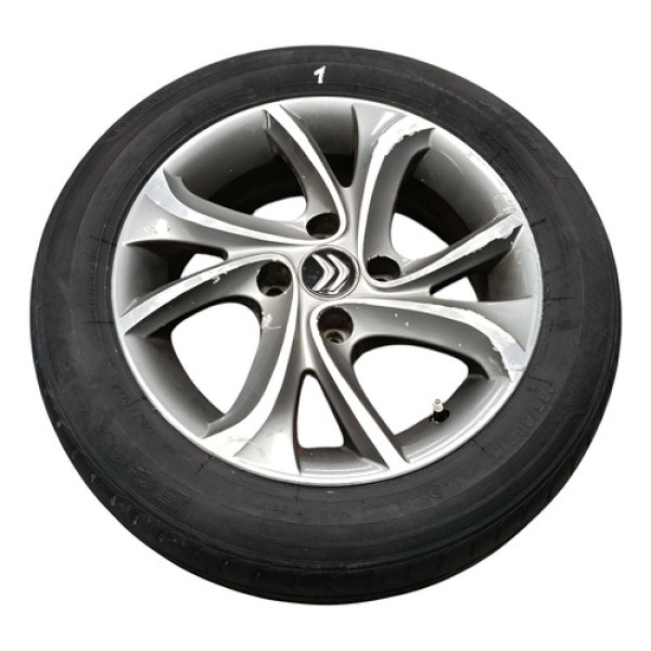 Roda Aro Liga Leve 15 4x108 Citroen C3 Tendence ~detalhe #1