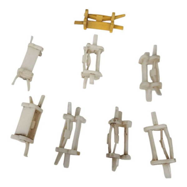 Kit 8 Presilha Grampo Friso Teto I30 2009 2010 A 2012