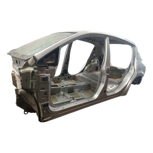 Carcaça Carroceria Traseira Teto Tiida 2008 A 2012 Cinza Ciano