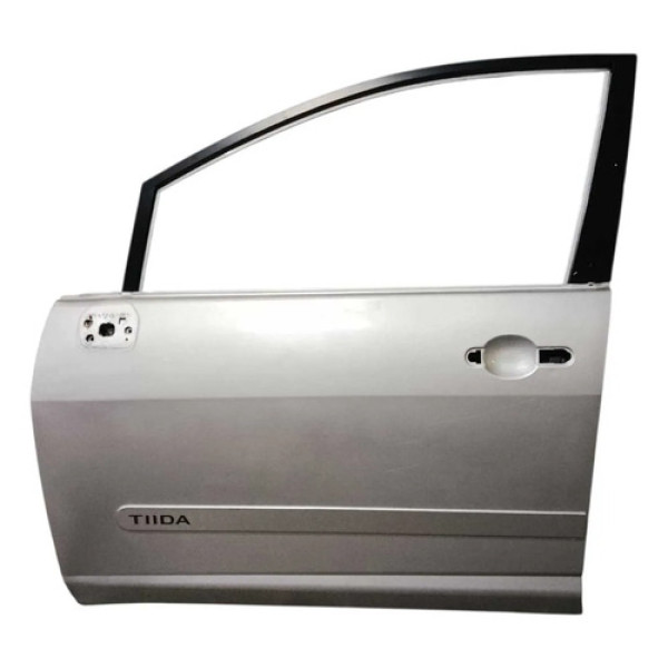 Porta Dianteira Esquerda Tiida 2008 2009 2010 2011 2012 Dianteira Esquerdo Prata