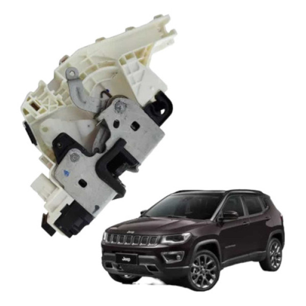 Fechadura Dianteira Esquerda Porta Jeep Compass 2017 À 2023