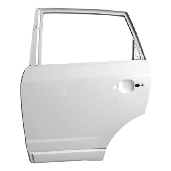 Porta Traseira Esquerda Captiva 2008 A 2016 Traseira Esquerdo Branco
