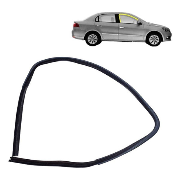 Borracha Canaleta Dianteira Direita Gol Voyage 2009 À 2012