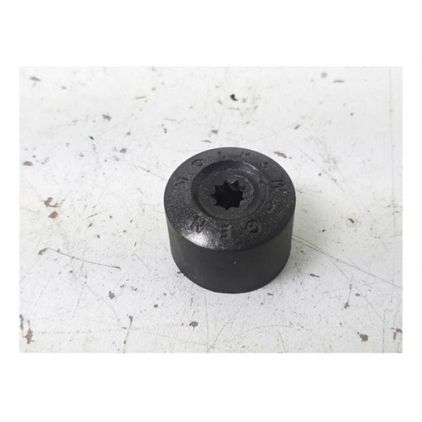 Capa Parafuso Roda Volkswagen Polo Virtus Fox Cx035 Preto