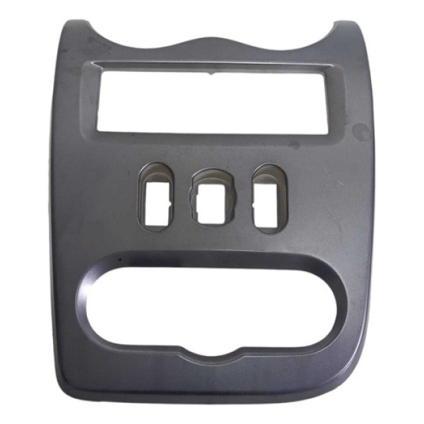 Moldura Painel Central Botão Sandero Logan 2008 À 2012 Cx296