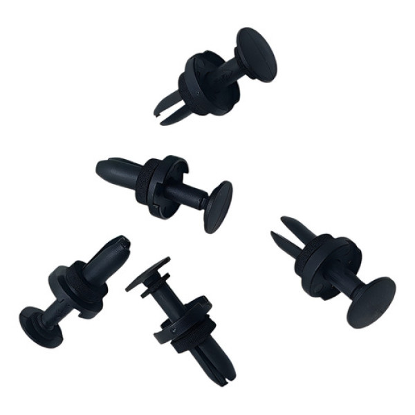Kit 5 Grampo Fixação Rebite Fixação Para-choque Compass