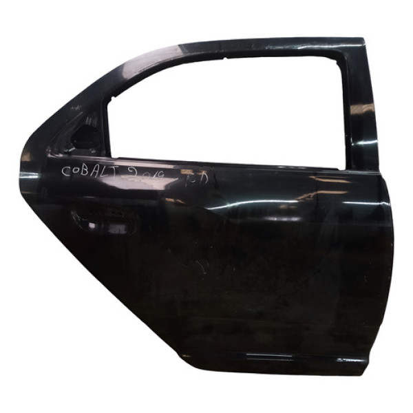 Porta Traseira Lado Direito Gm Cobalt 2017 Á 2020 Traseira Direito Preto