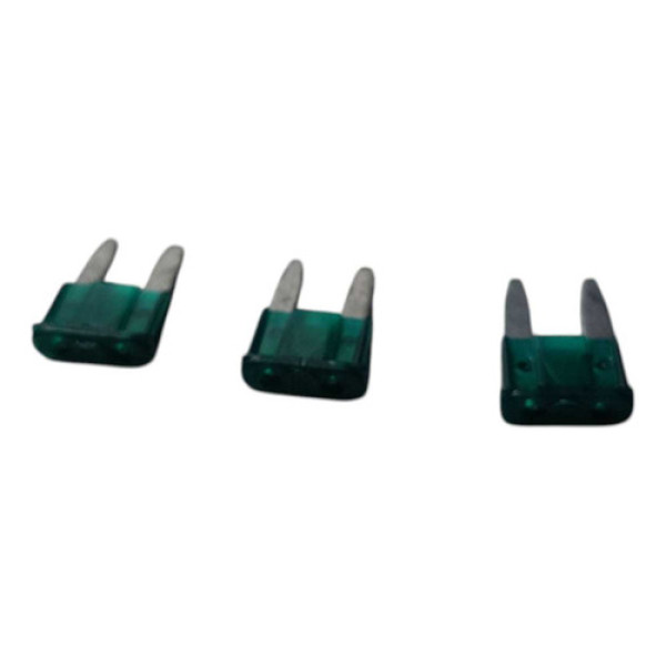 Kit C/ 3 Modulo Mini Fusíveis 30 (verde)