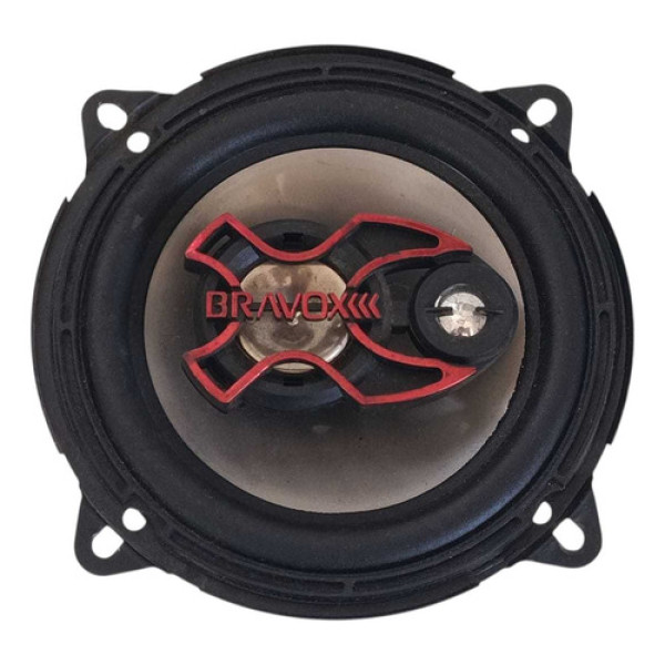 Alto Falante Bravox Triaxial 5 B3x50 50w Rms 4 Ohms Cor Ver
