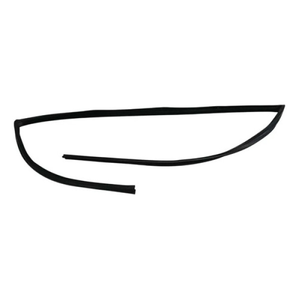 Borracha Canaleta Vidro Diant Esquerd New Civic 2007 A 11 ~2 Preto