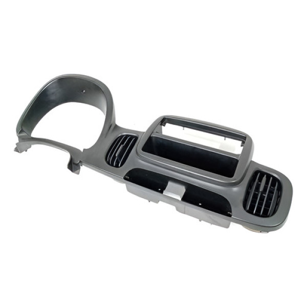 Moldura Acabamento Painel Central Fiat Mobi Cor Preto (regi)