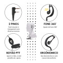 Fone Ouvido Para Radio Walk Talk Baofeng Bf 777s Uv5r Cx001