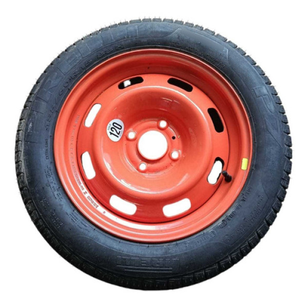 Estepe Roda / Pneu 185/60 R15 88h Aircross 2018 (pirelli) Laranja