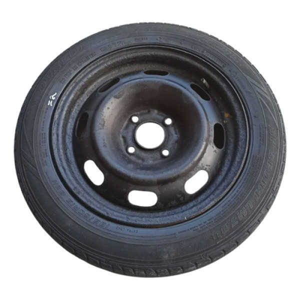 Estepe Roda Pneu 185/60 R15 4x108 206 207 307 C3 (pneu Ruim)