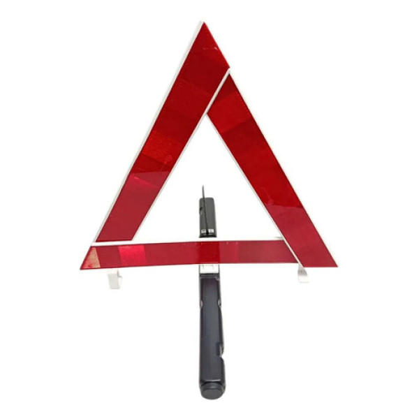 Triangulo Refletivo Sinalizador Com Capa Universal