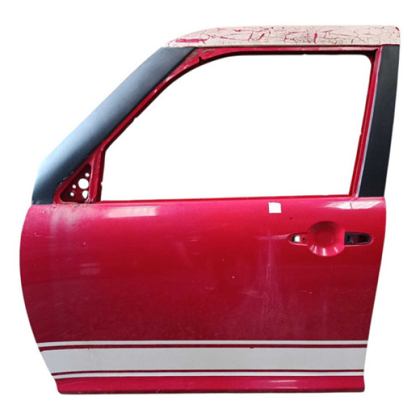 Porta Dianteira Esquerda Lifan 320 2010 A 2013 Dianteira Esquerda Vermelho