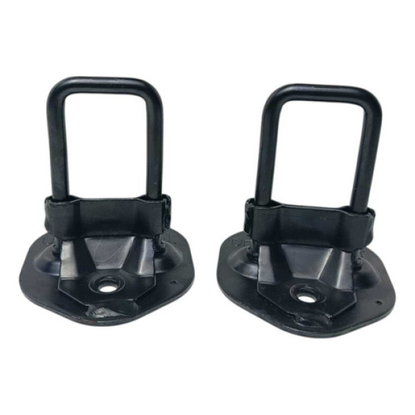 Par Batente Trava Branco Traseiro Kicks 2017 À 2021