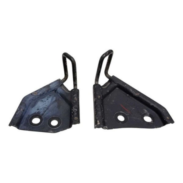 Par Trava Suporte Banco Traseiro Tiida 2008 A 2013 Preto