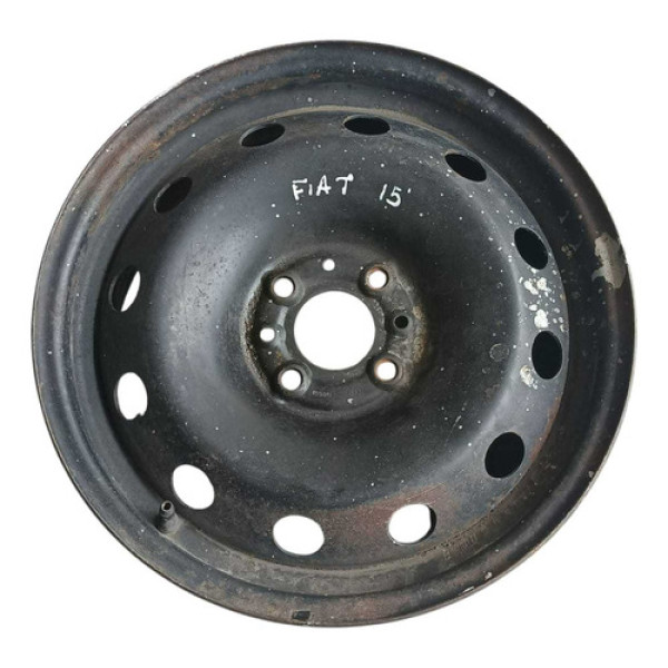 Roda Estepe Ferro R15 4x98mm Fiat Novo Palio Grand Siena