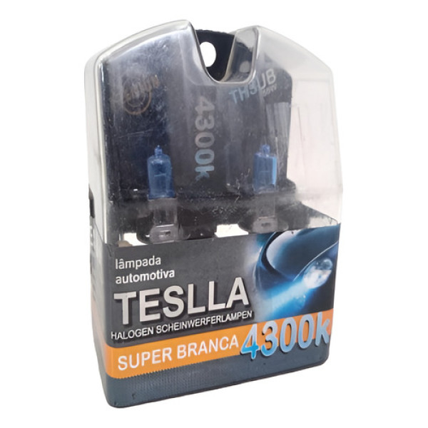 Par Lampadas Automotivas H3 Super Branca Cx027