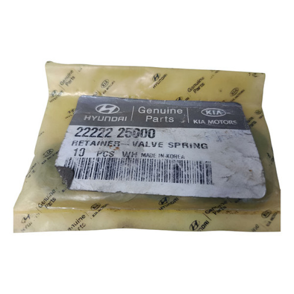 Conjunt C/10 Retentor Mola Válvula Hyundai 2.0 2.4 2.7 05-22