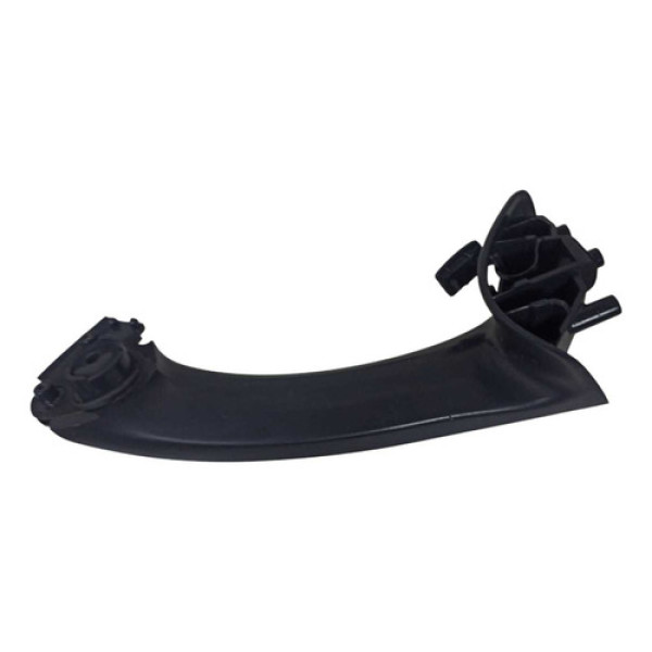 Puxador Interno Porta Dianteiro Esquerdo Logan 2008 A 2013 Preto Dianteira