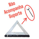 Triângulo Sinalização Universal (rutometal) ~detalhe