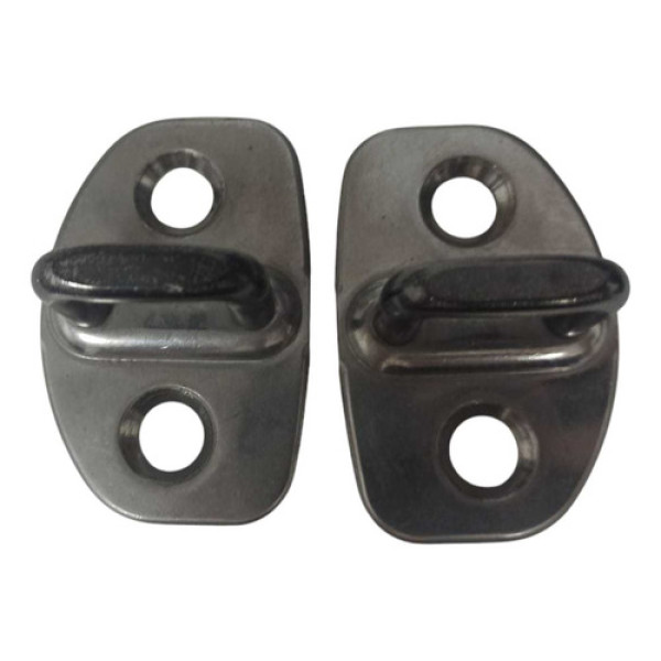 Par Batente Fechadura Porta Traseira Golf 2007 Á 2013