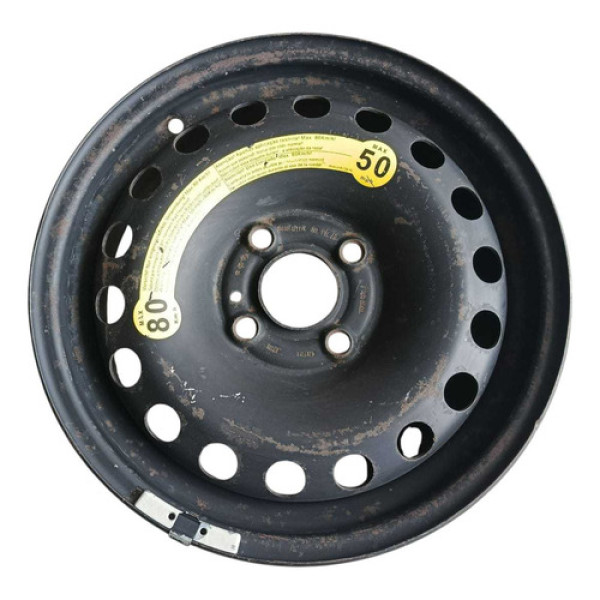 Roda Ferro Estepe R14 4x100mm Vw Gol Up Voyage 1s0601027e