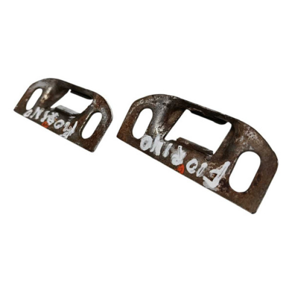 Par Batente Fecho Porta Traseira Fiorino 2001