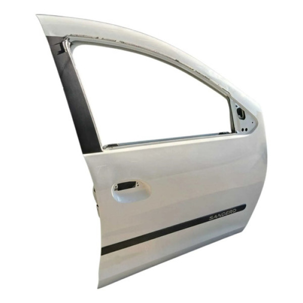 Porta Dianteira Direita Sandero 2017 Dianteira Direita Branco