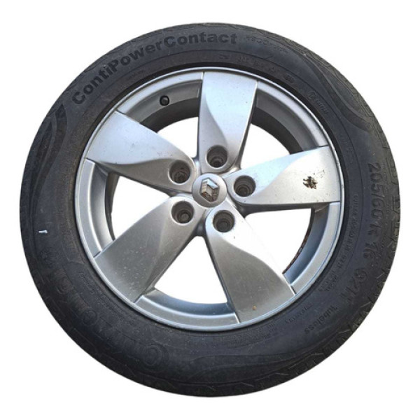 Roda Pneu 205/60 R16 Fluence 2011 À 2015 (pneu Ruim)